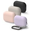 Silikonowe Etui do AirPods Pro 3 Ringke Silicone Black Case + Karabińczyk Czarne